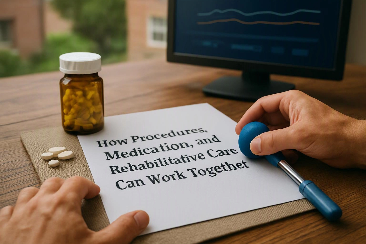 How Procedures, Medication, and Rehabilitative Care Can Work Together