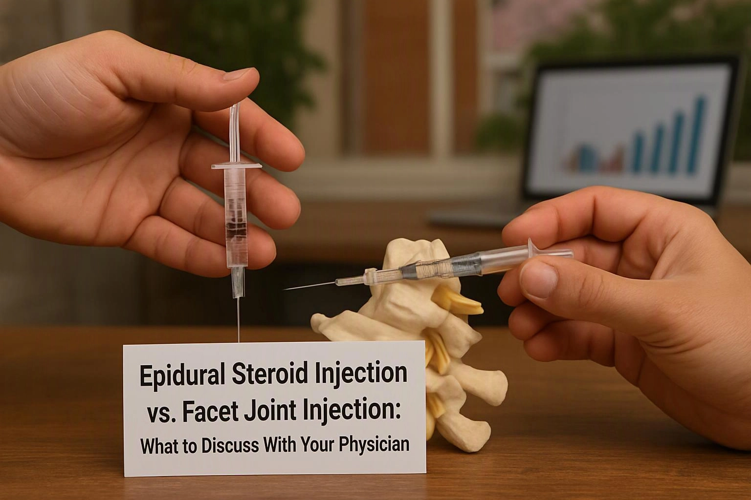 Epidural Steroid Injection vs. Facet Joint Injection: What to Discuss With Your Physician