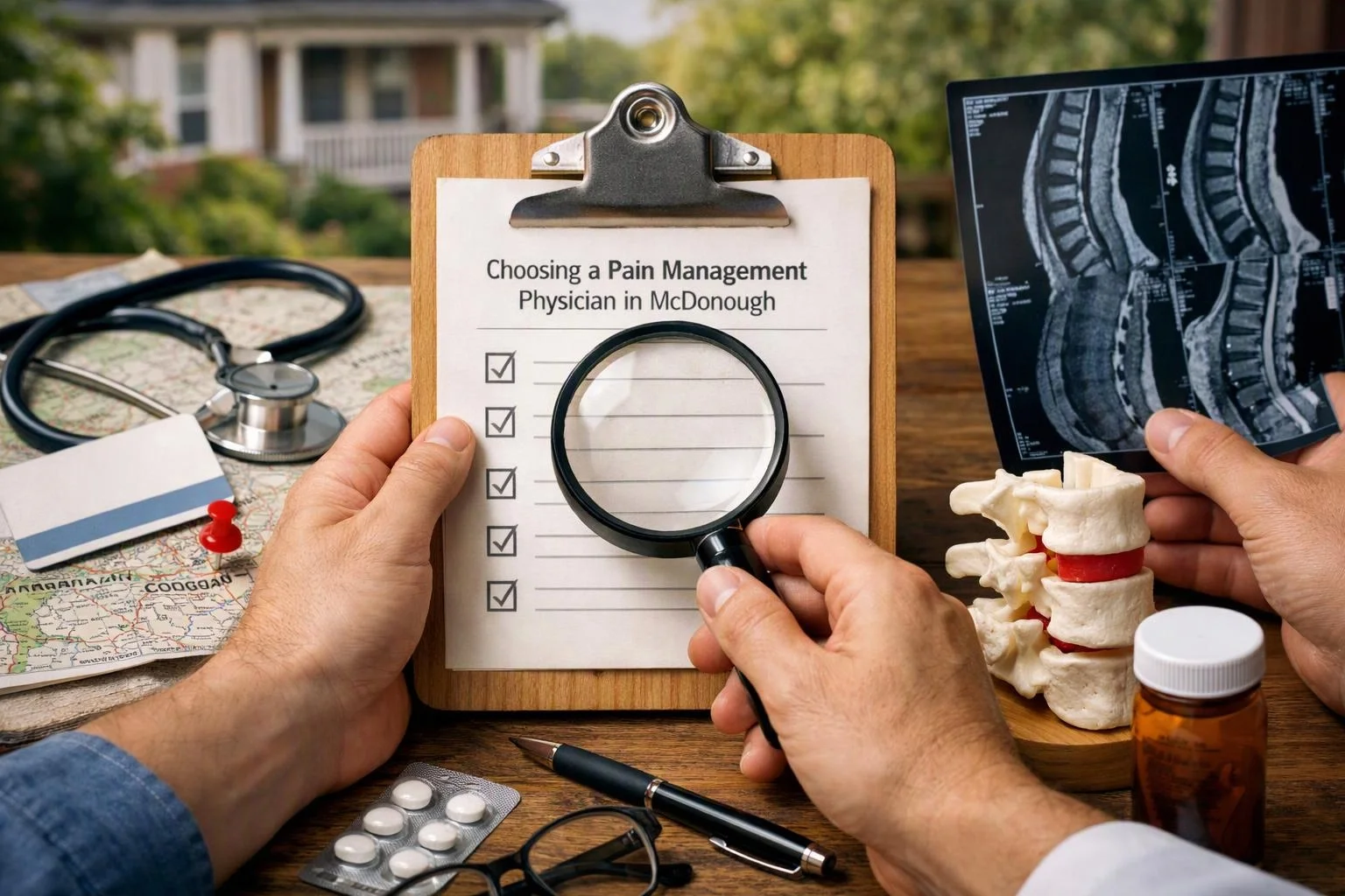Choosing a Pain Management Physician in McDonough