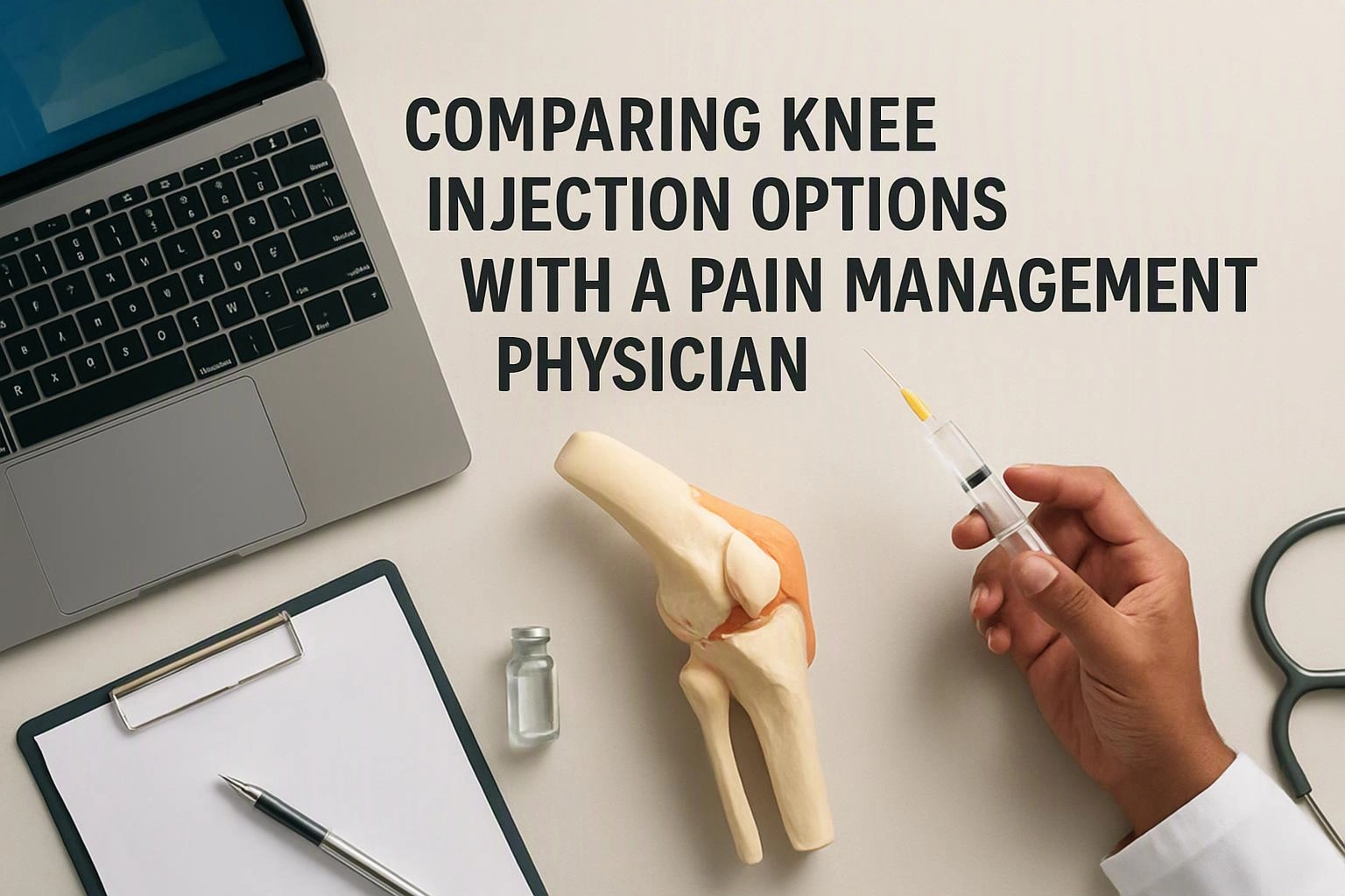 Comparing Knee Injection Options With a Pain Management Physician