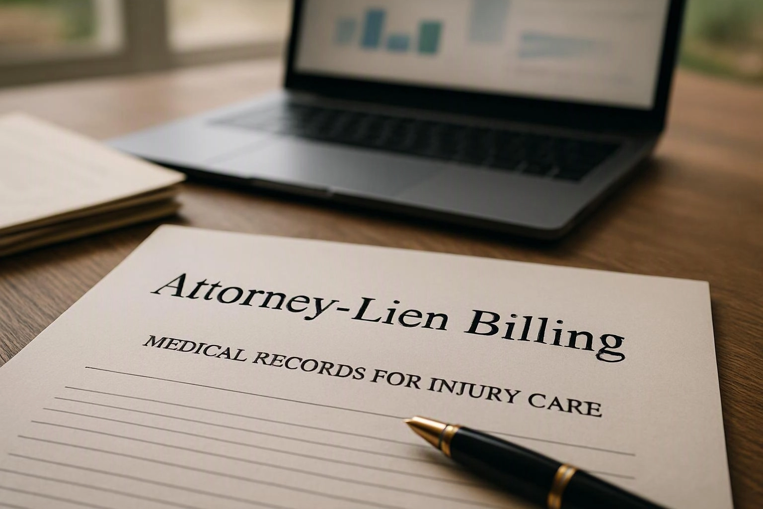 Attorney-Lien Billing and Medical Records for Injury Care