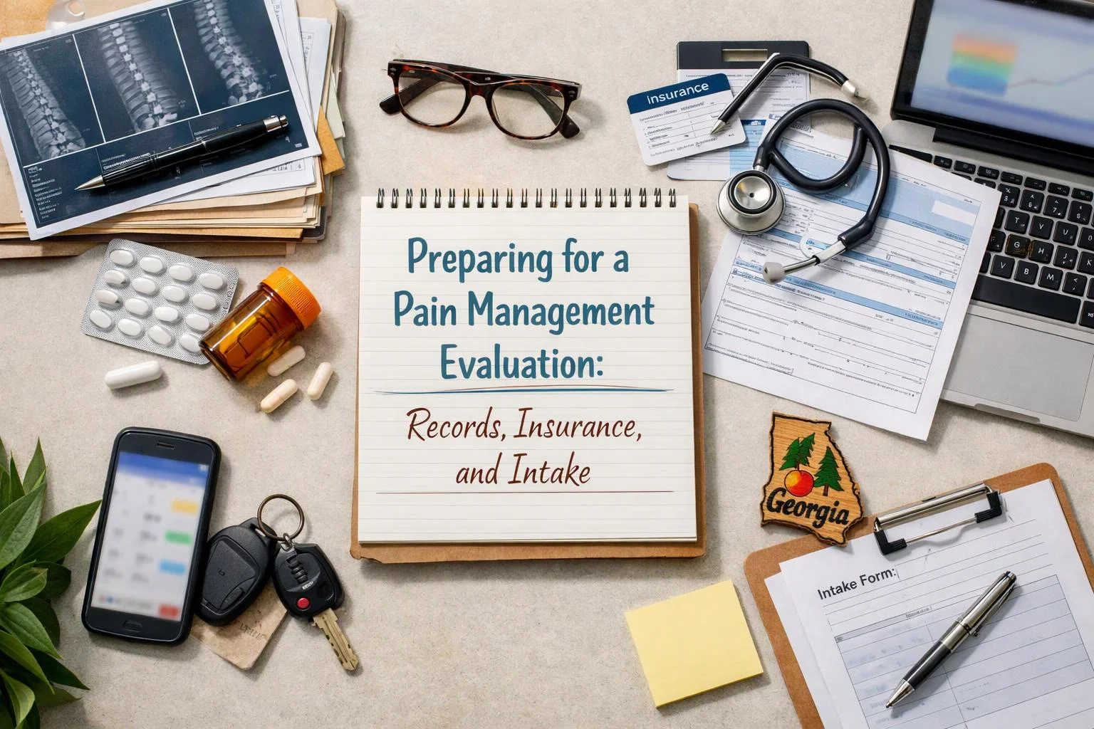 Preparing for a Pain Management Evaluation: Records, Insurance, and Intake