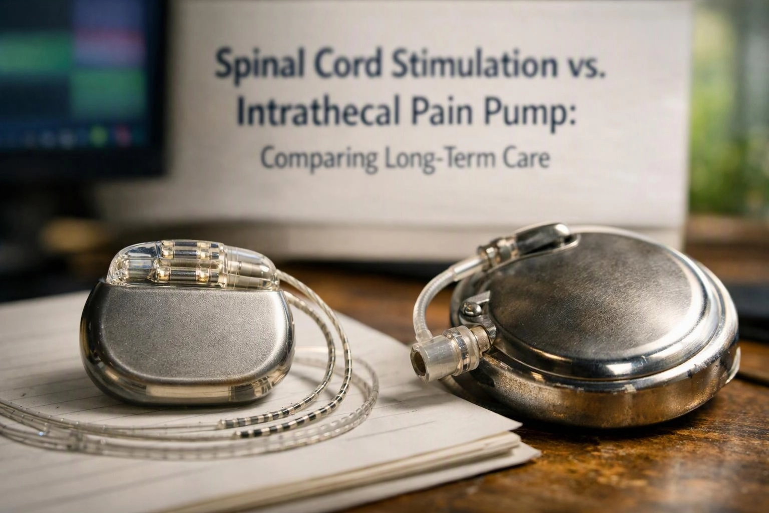 Spinal Cord Stimulation vs. Intrathecal Pain Pump