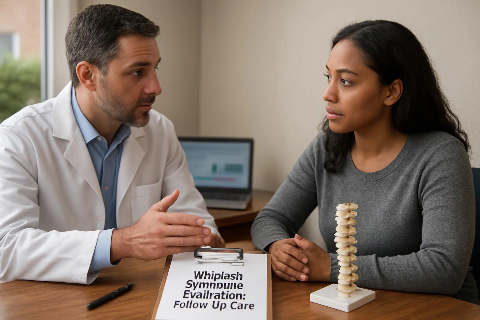 Whiplash Symptoms, Evaluation, and Follow-Up Care